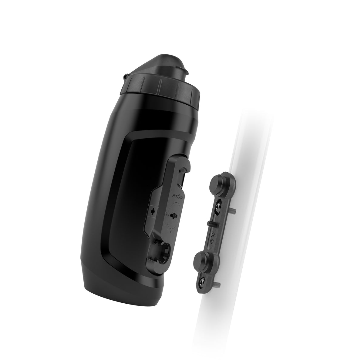 Fidlock Twist bottle 590 שחור, בקבוק מים מגנטי לאופניים, מבט 2