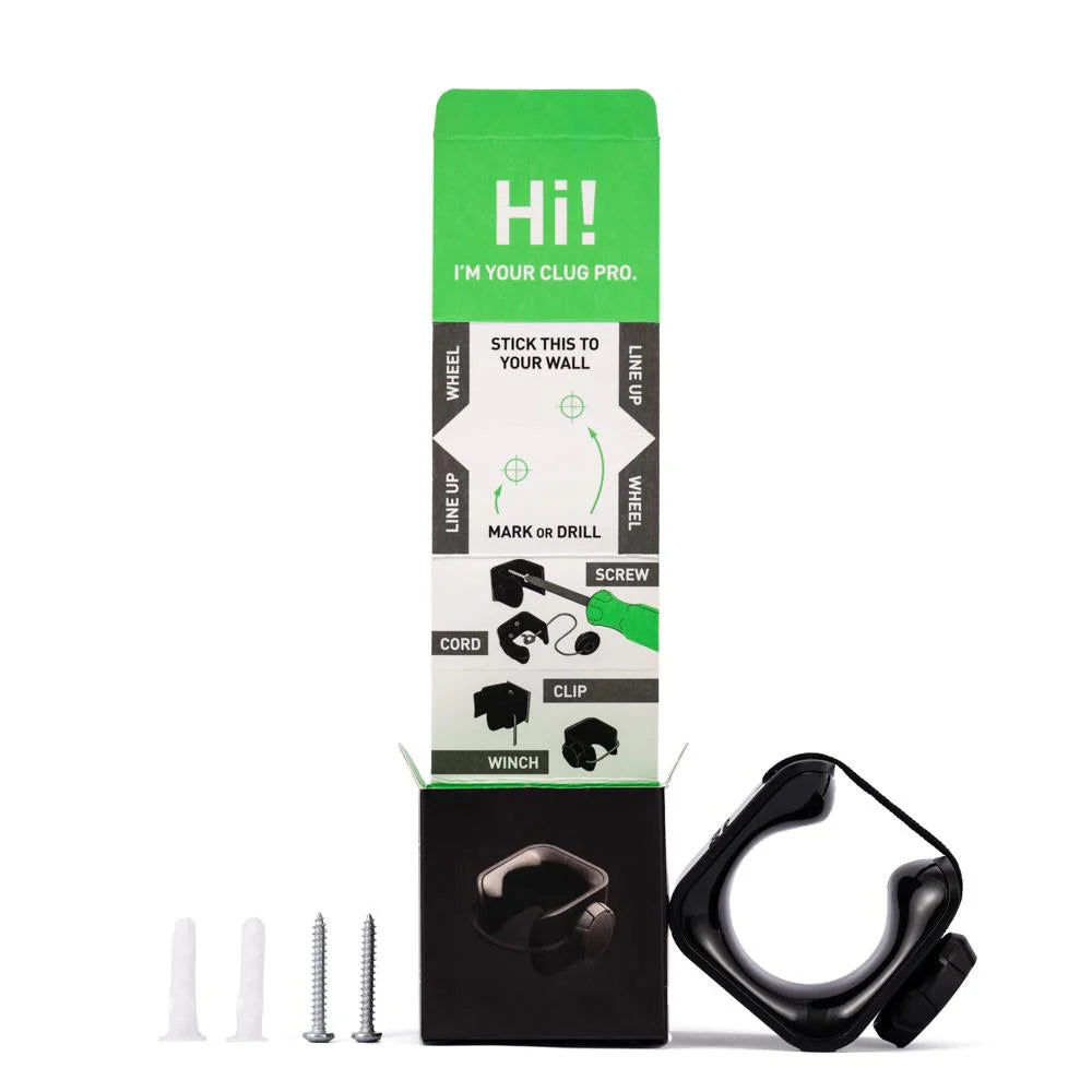 Clug PRO HYBRID 1.3"- 1.7", מתלה אופניים לקיר, מבט 2