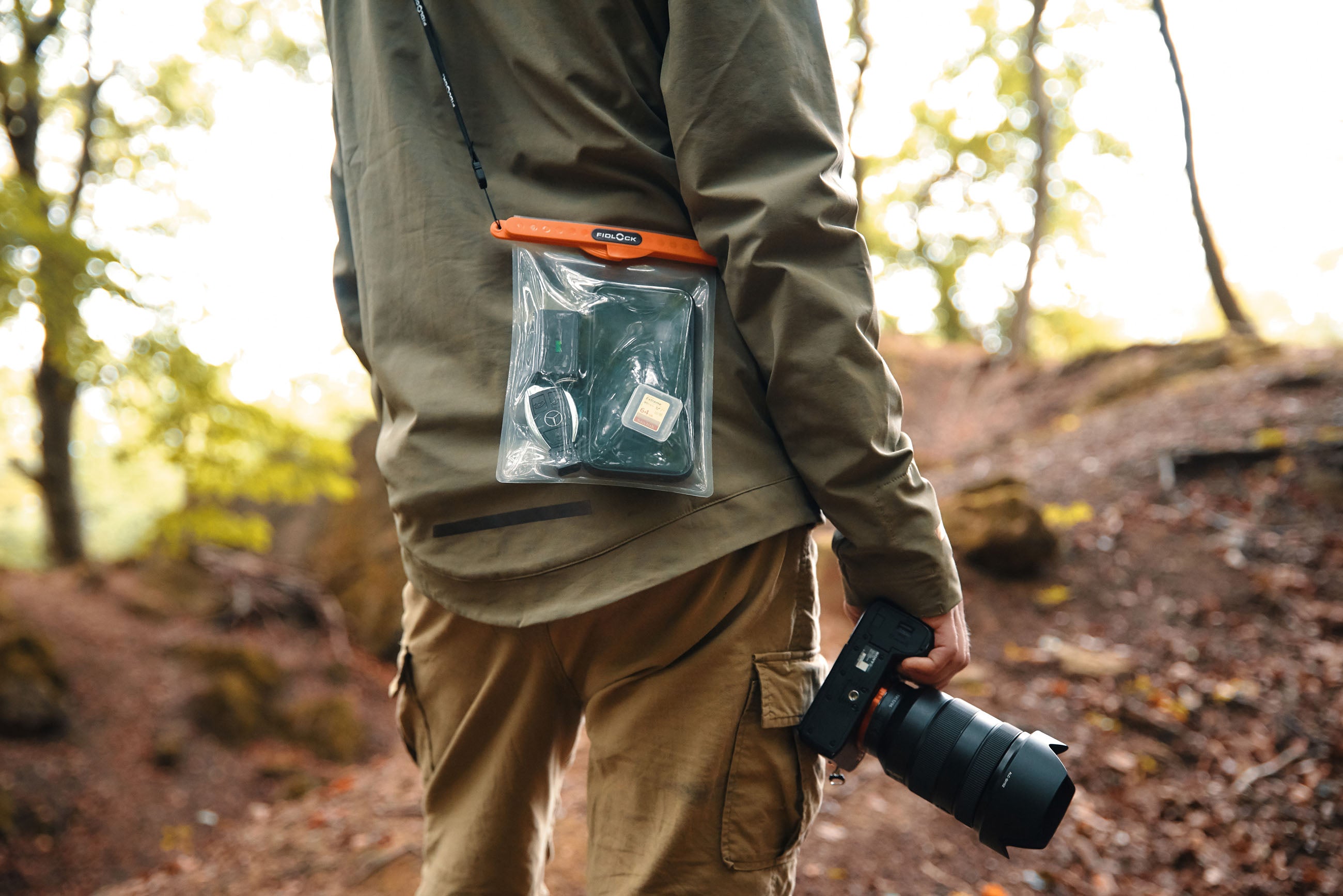 Fidlock HERMETIC-dry-bag-maxi orange