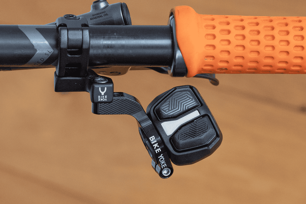 Poddy, שלט ומתאם למוט אוכף BikeYoke, מבט 5