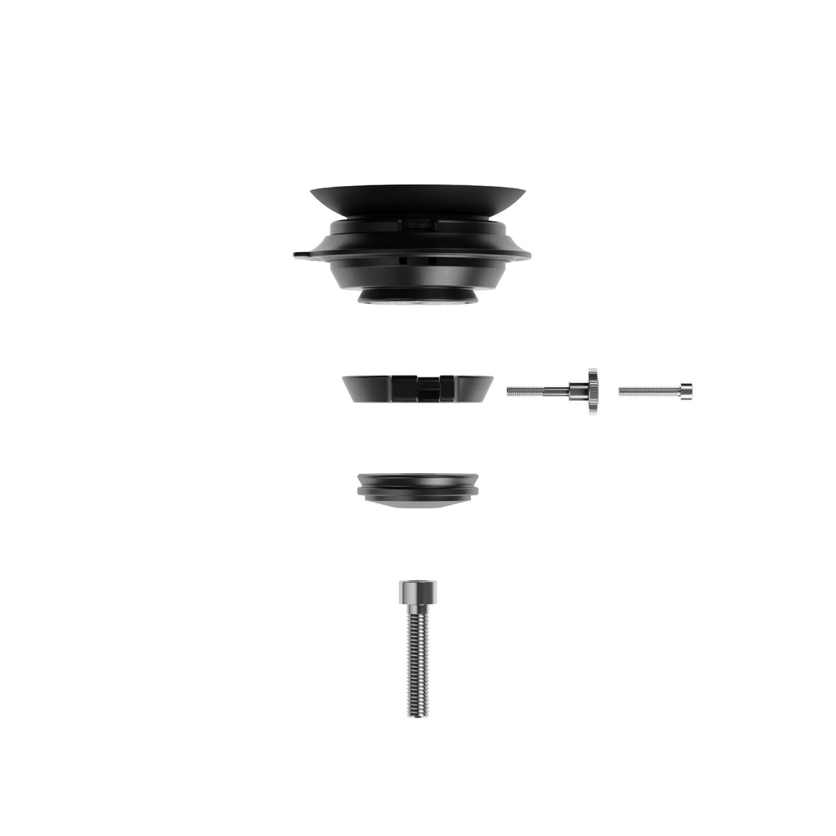 Fidlock בסיס לטלפון ניד להתקנה על head set, מתקן טלפון לאופניים, מבט 3