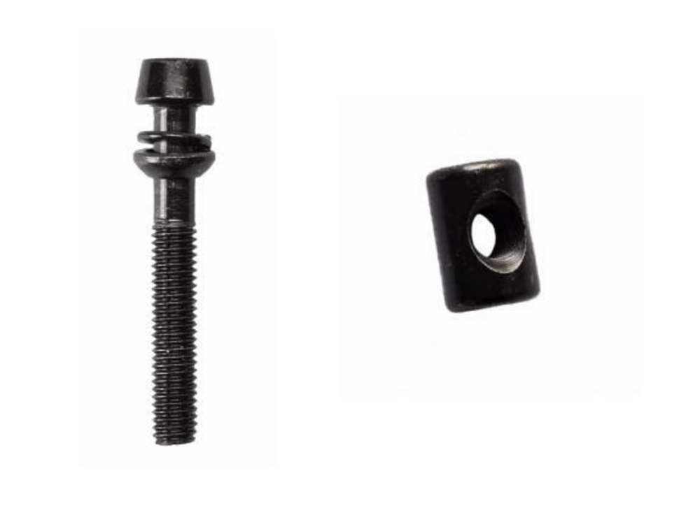 סט ברגים ואומים למוטות אוכף BikeYoke, חלק חילוף למוט אוכף
