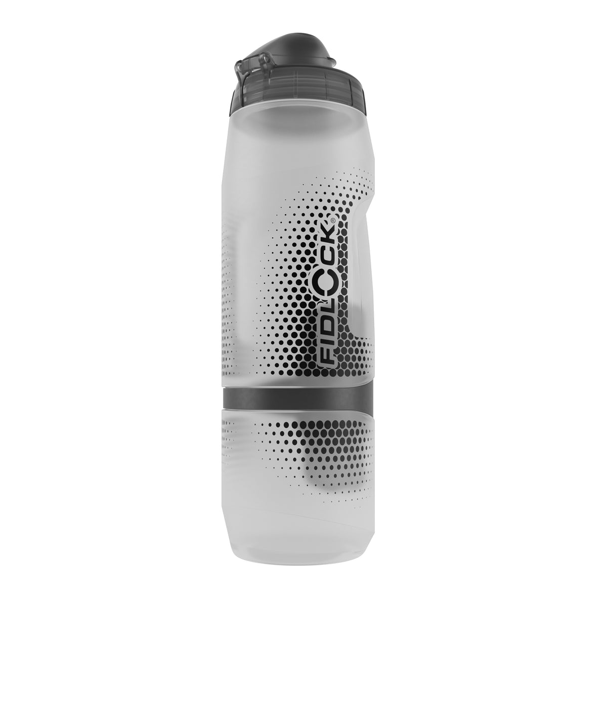 Fidlock Twist bottle 800 שקוף, בקבוק מים מגנטי לאופניים, מבט 5