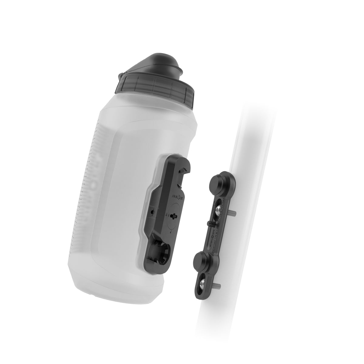 Fidlock Twist bottle 750 שקוף, בקבוק מים מגנטי לאופניים