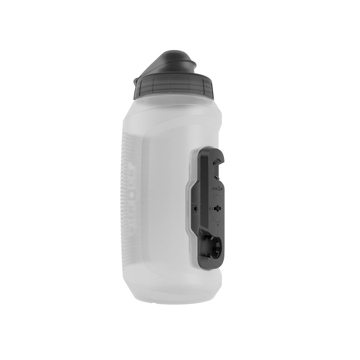 Fidlock Twist bottle 750 שקוף, בקבוק מים מגנטי לאופניים, מבט 2