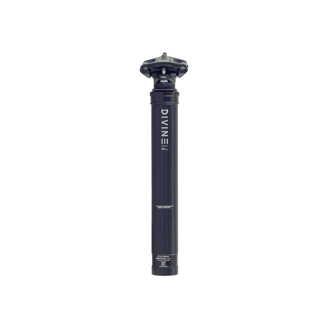 BikeYoke Divine Sl Rascal 80MM מוט אוכף מתכוונן